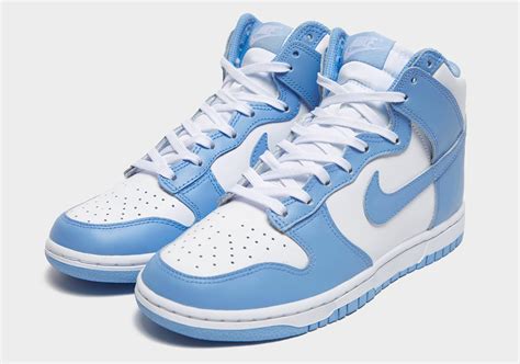 nike dunk mid light blue|light blue nike dunks women.